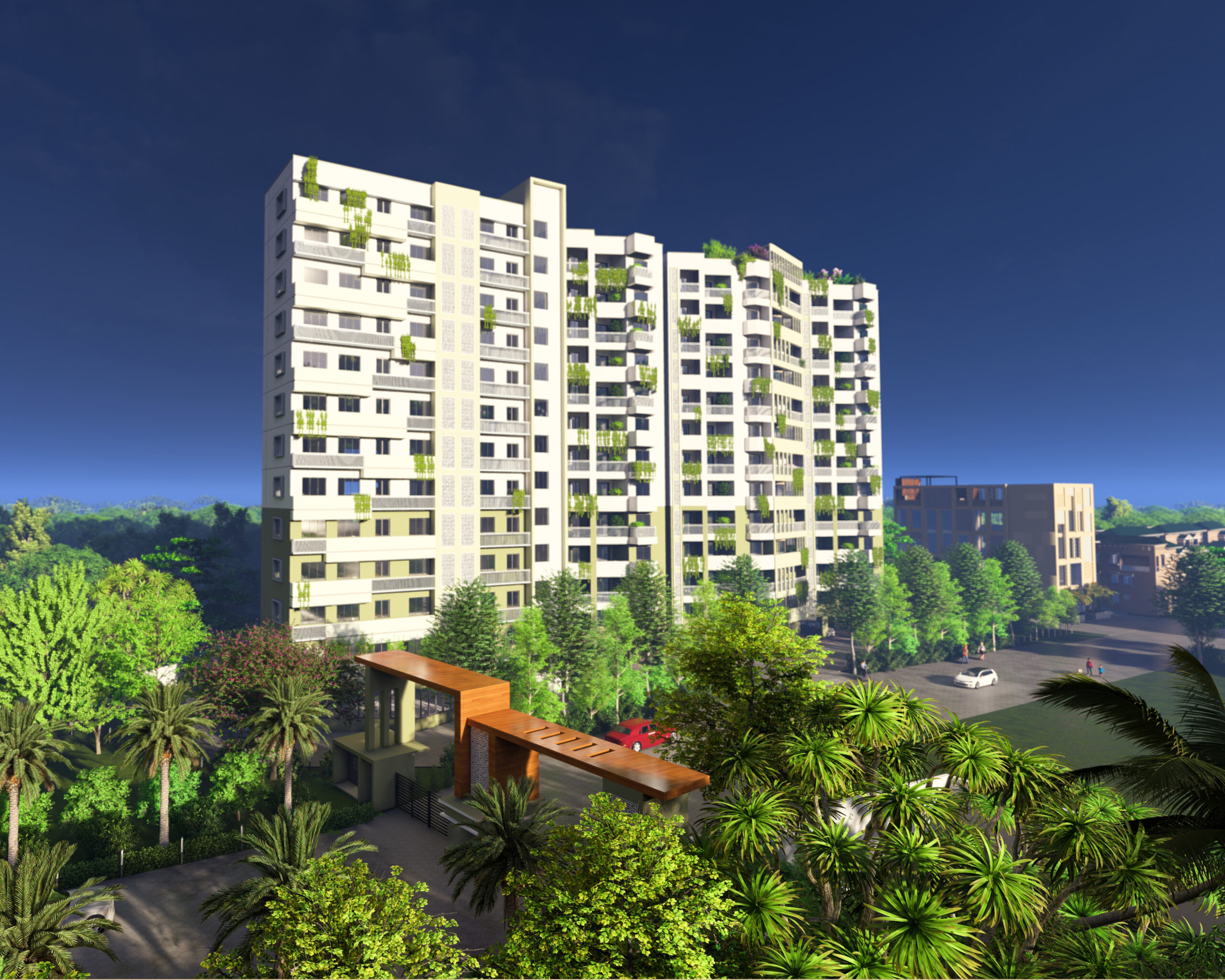 ️ Project Showcase: Costa Fortune Crestview – Bhubaneswar Location: Kantabada, Bhubaneswar Typology: Residential Apartment | B+S+12 | 144 Units BUA: 2,05,000 Sq. Ft FAR Achieved: 4.0 Architectural Planning & Design by VOGUE ARCHITECT ________________________________________ 🌿 Project Description for SEO: Costa Fortune Crestview, located in the serene neighborhood of Kantabada, Bhubaneswar, is a premium residential development designed by VOGUE ARCHITECT, a leading architectural design and planning consultancy firm. The project features a thoughtfully planned B+S+12 structure accommodating 144 vastu-compliant apartments set amidst lush greenery with excellent urban connectivity. Each unit is meticulously designed to ensure optimal light, ventilation, and privacy, with east-facing balconies to welcome the morning sun. With a mix of 72 units of 1BHK, 12 units of 2BHK, and 60 units of 3BHK, the development caters to a wide spectrum of homebuyers. The project spans a Built-Up Area of 2,05,000 sq. ft with an impressive 4.0 FAR utilized efficiently within 12 floors—demonstrating our expertise in maximizing space while maintaining aesthetic and functional excellence. This sustainable and modern housing solution stands as a testament to our commitment to smart urban living, blending nature, vastu principles, and architecture seamlessly. ________________________________________ 🧭 SEO Keywords to Include on Website: • Architects in Bhubaneswar • Apartment architecture design • Residential planning and consultation Odisha • Vastu-compliant apartment design • Sustainable urban housing Bhubaneswar • Costa Fortune Crestview project